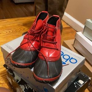 Sorel rain boots! Hand crafted Natural Rubber